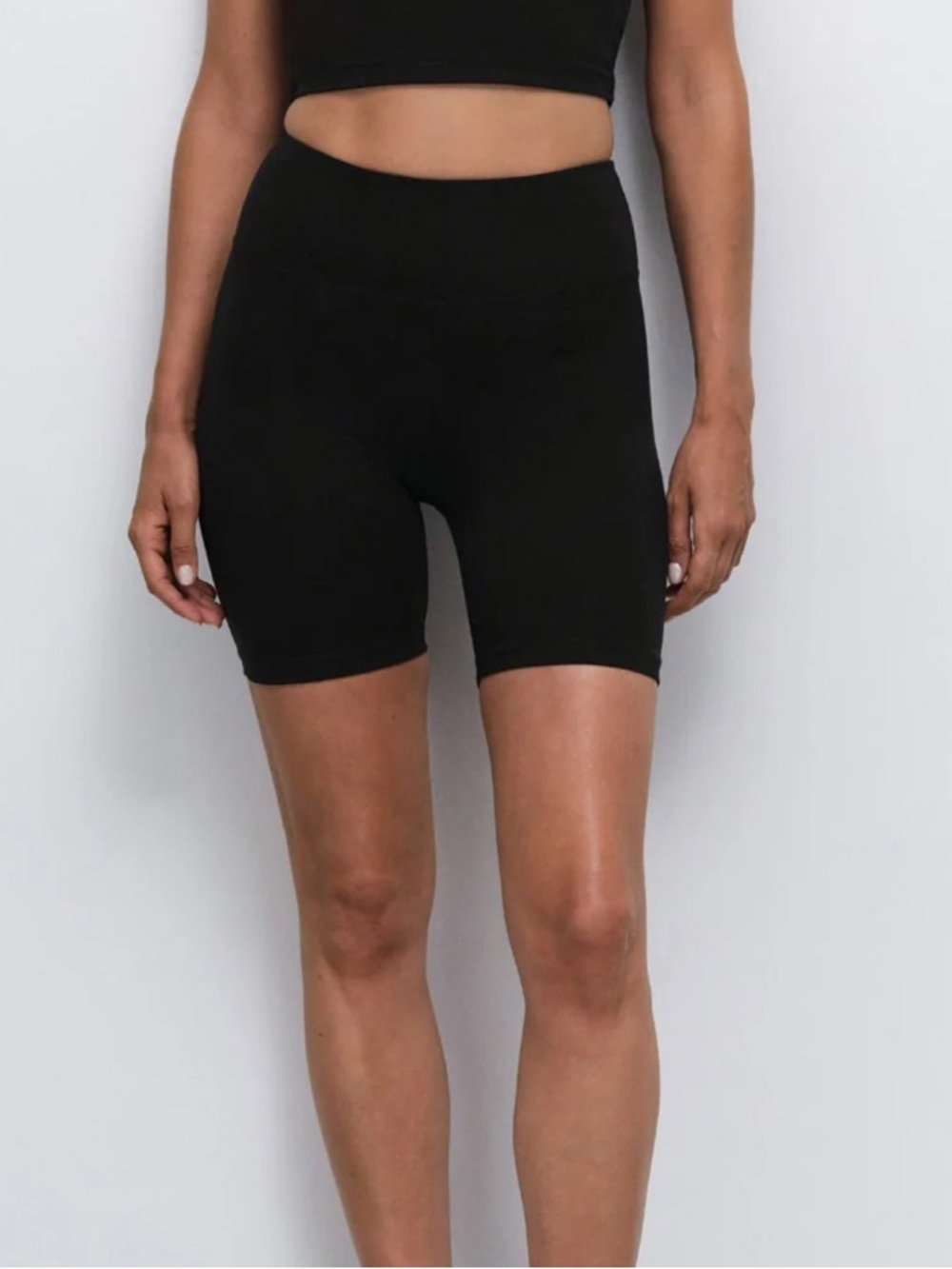 NWOT Mate the Label Organic Stretch Biker Short